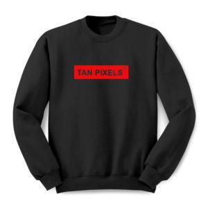 Black Sweater (Red Print)